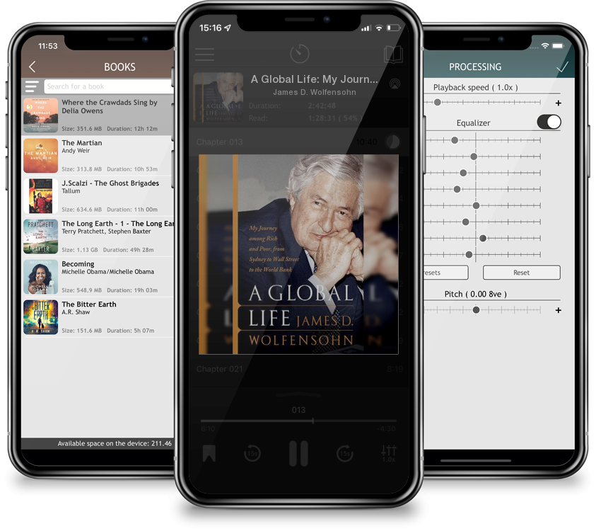 Audiobook A Global Life: My Journey Among Rich and Poor, from Sydney to Wall Street to the World Bank by James D. Wolfensohn