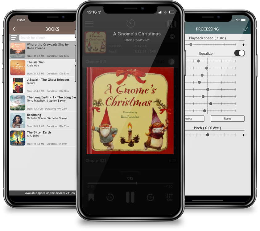 Audiobook A Gnome\'s Christmas by Rien Poortvliet