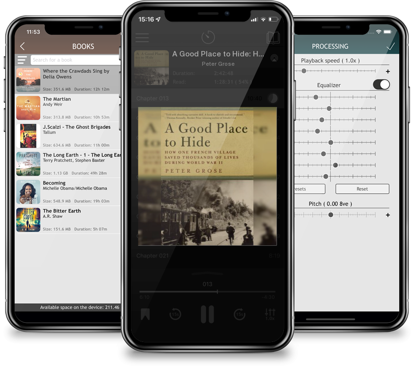 Audiobook A Good Place to Hide: How One French Community Saved Thousands of Lives in World War II by Peter Grose