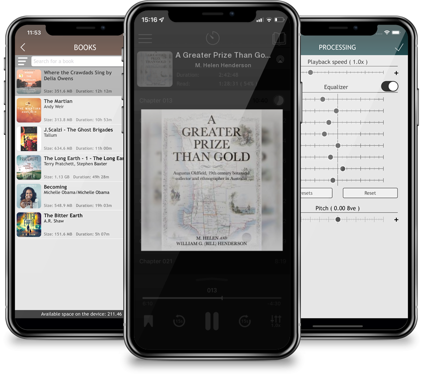 Audiobook A Greater Prize Than Gold: Augustus Oldfield, 19th century botanical collector and ethnographer in Australia by M. Helen Henderson