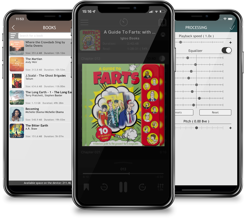 Audiobook A Guide To Farts: with 10 of the Foulest Sounds! (Board book) by Igloo Books