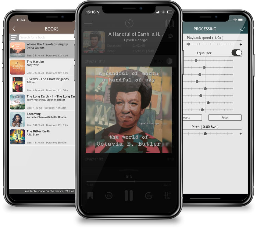 Audiobook A Handful of Earth, a Handful of Sky: The World of Octavia Butler by Lynell George