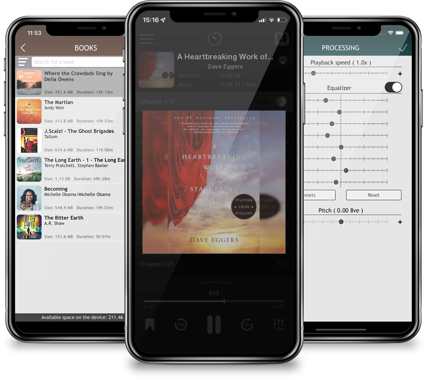 Audiobook A Heartbreaking Work of Staggering Genius by Dave Eggers