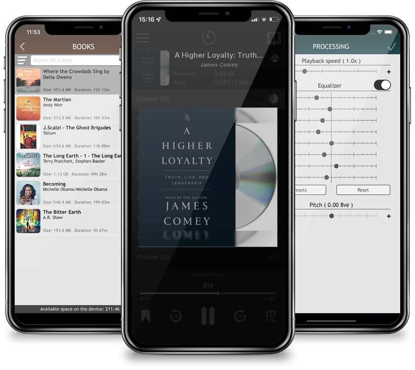 Audiobook A Higher Loyalty: Truth, Lies, and Leadership (CD-Audio) by James Comey