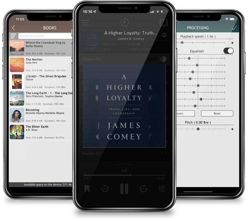 Audiobook A Higher Loyalty: Truth, Lies, and Leadership (Large Print / Library Binding) by James B. Comey
