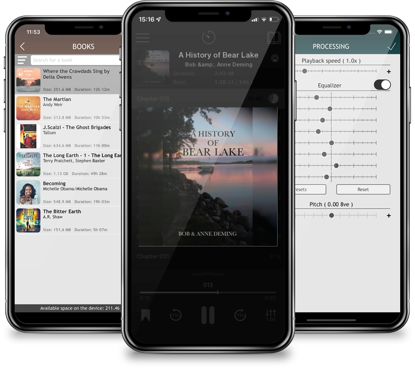 Audiobook A History of Bear Lake by Bob &. Anne Deming