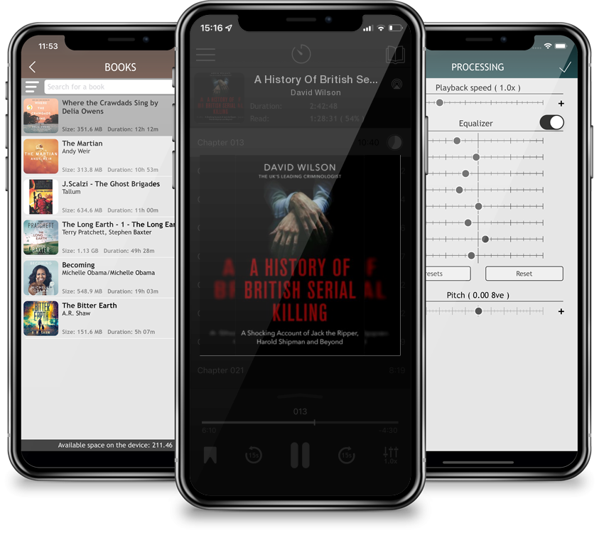 Audiobook A History Of British Serial Killing: The Shocking Account of Jack the Ripper, Harold Shipman and Beyond by David Wilson