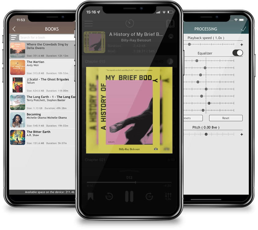 Audiobook A History of My Brief Body by Billy-Ray Belcourt