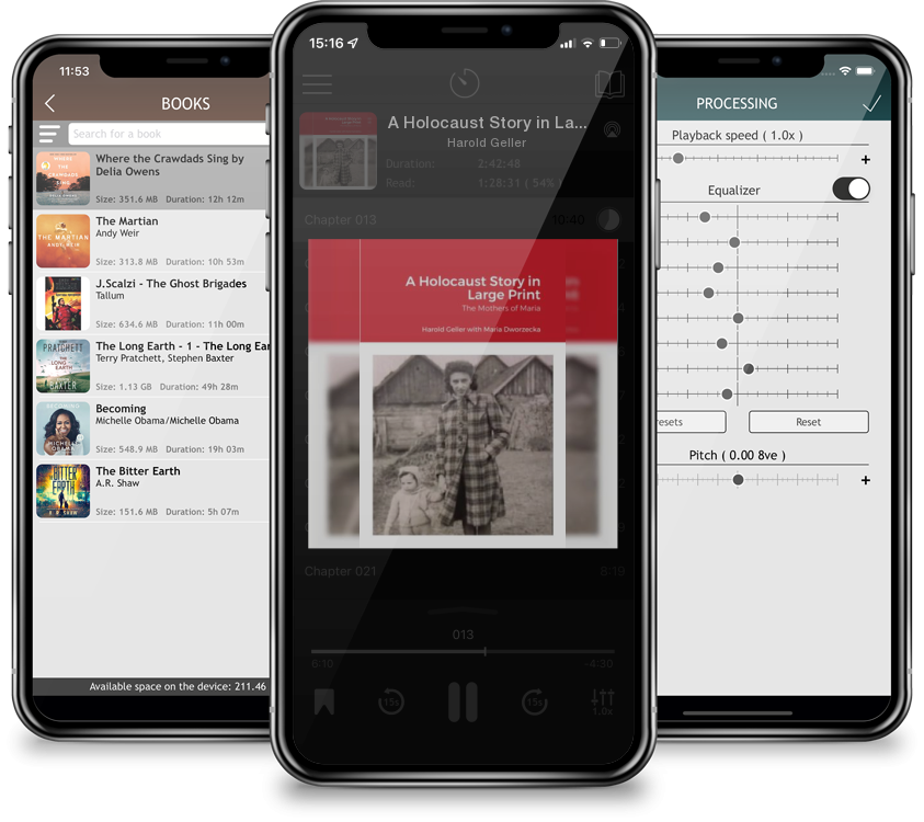 Audiobook A Holocaust Story in Large Print: The Mothers of Maria by Harold Geller
