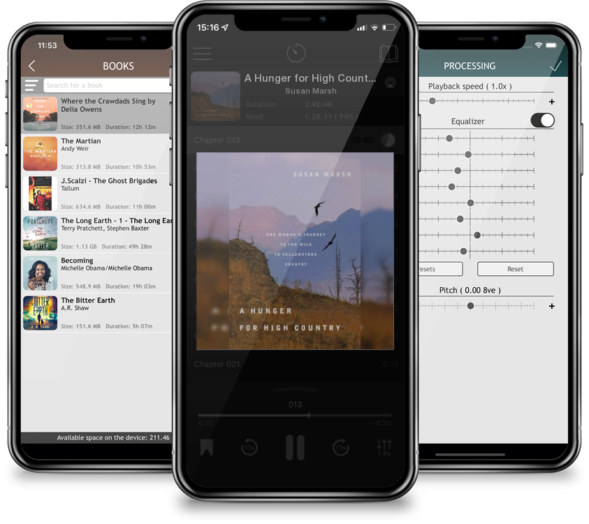Audiobook A Hunger for High Country: One Woman’s Journey to the Wild in Yellowstone Country by Susan Marsh