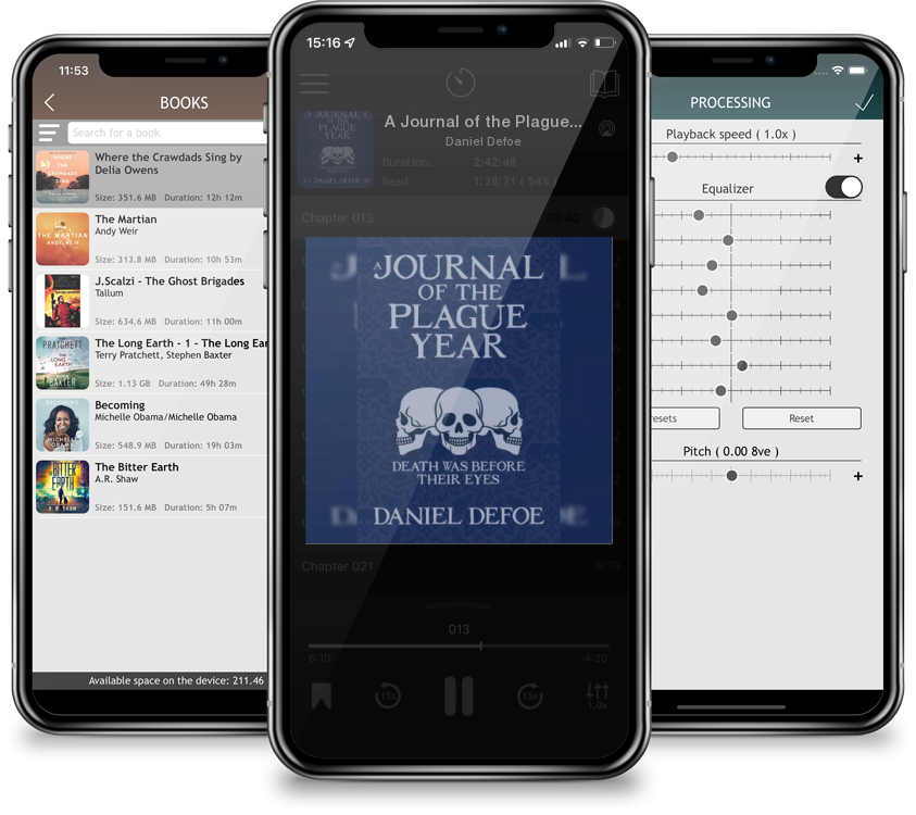 Audiobook A Journal of the Plague Year by Daniel Defoe