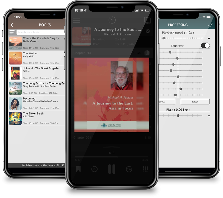 Audiobook A Journey to the East: Asia in Focus by Michael H. Prosser