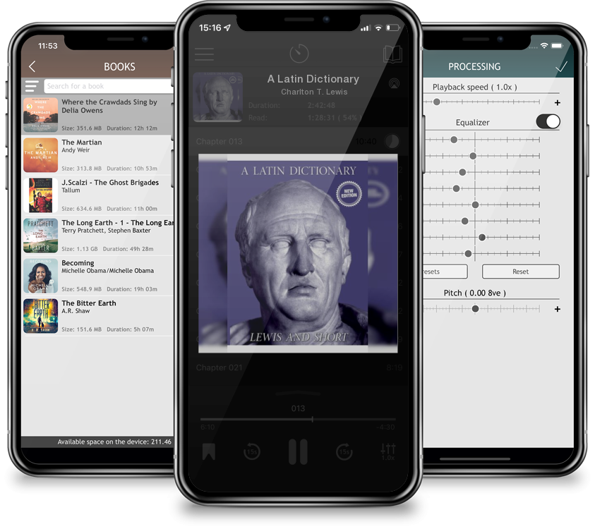 Audiobook A Latin Dictionary by Charlton T. Lewis