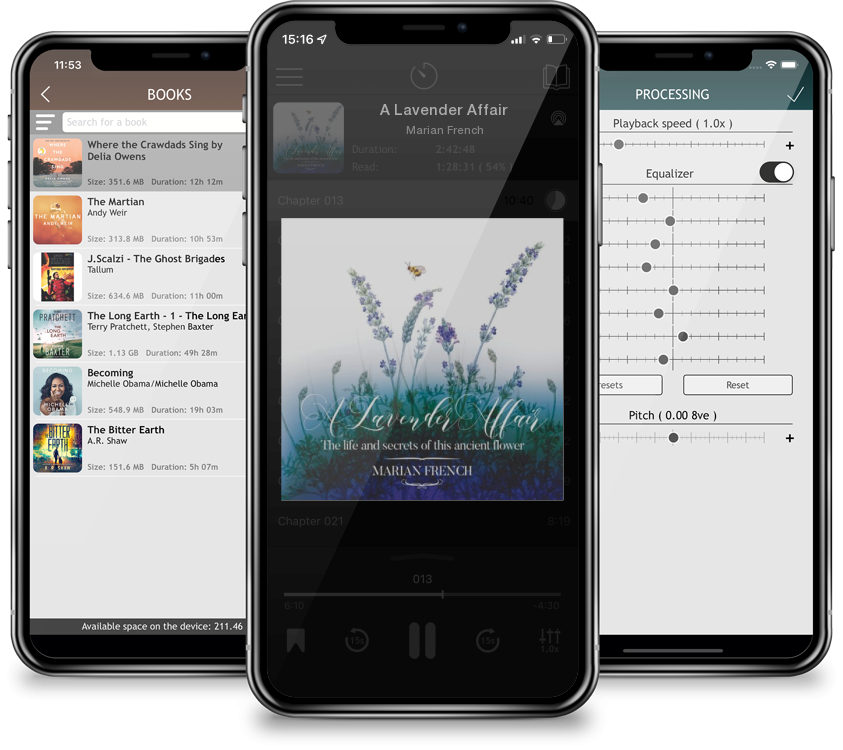 Audiobook A Lavender Affair by Marian French