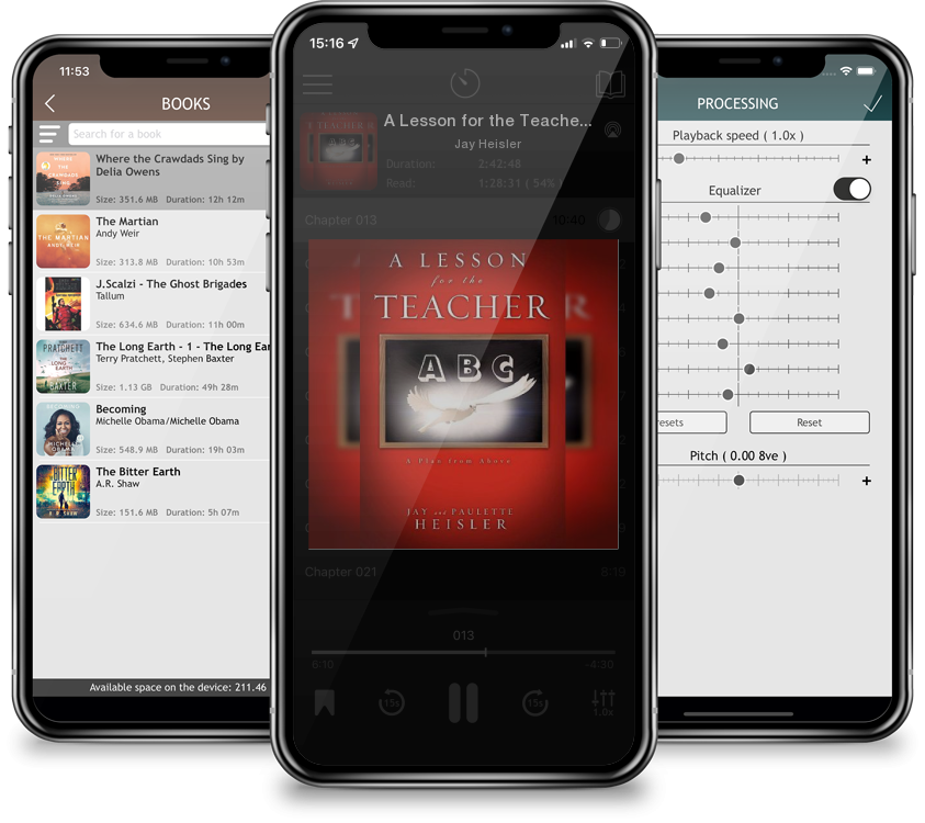 Audiobook A Lesson for the Teacher by Jay Heisler