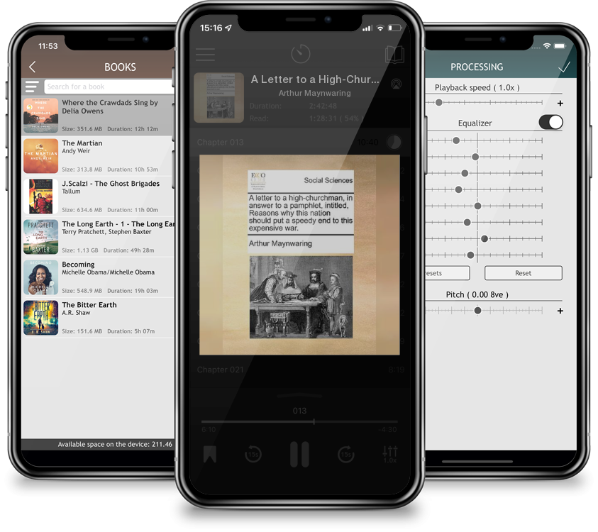 Audiobook A Letter to a High-Churchman, in Answer to a Pamphlet, Intitled, Reasons Why This Nation Should Put a Speedy End to This Expensive War. by Arthur Maynwaring