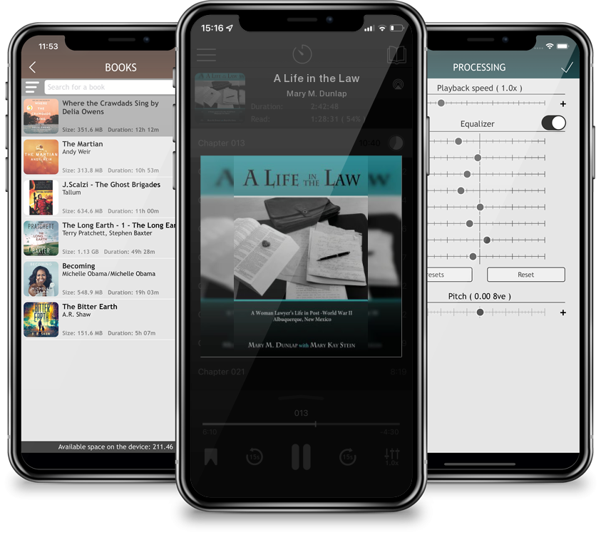 Audiobook A Life in the Law by Mary M. Dunlap