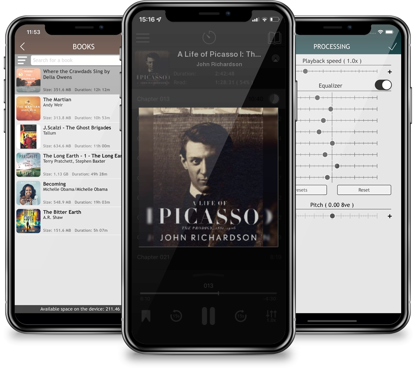 Audiobook A Life of Picasso I: The Prodigy: 1881-1906 by John Richardson