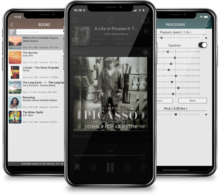 Audiobook A Life of Picasso II: The Cubist Rebel: 1907-1916 by John Richardson