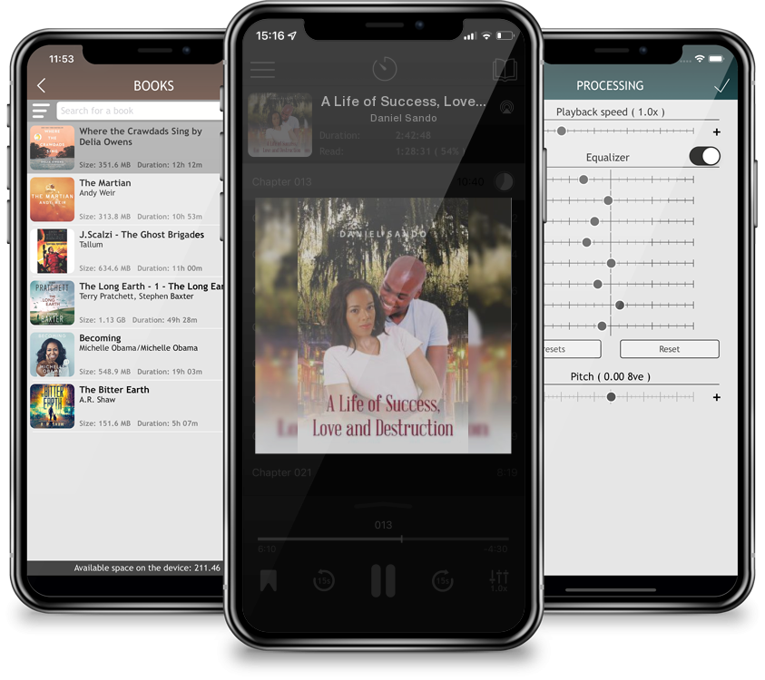 Audiobook A Life of Success, Love and Destruction by Daniel Sando