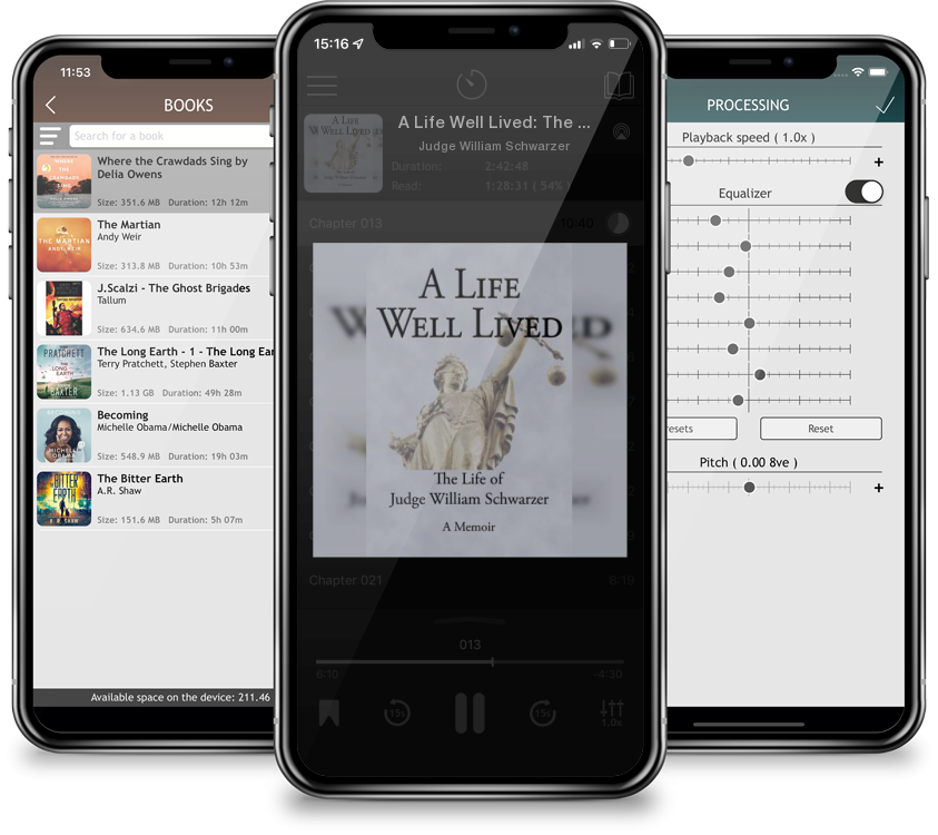 Audiobook A Life Well Lived: The Life of Judge William Schwarzer by Judge William Schwarzer