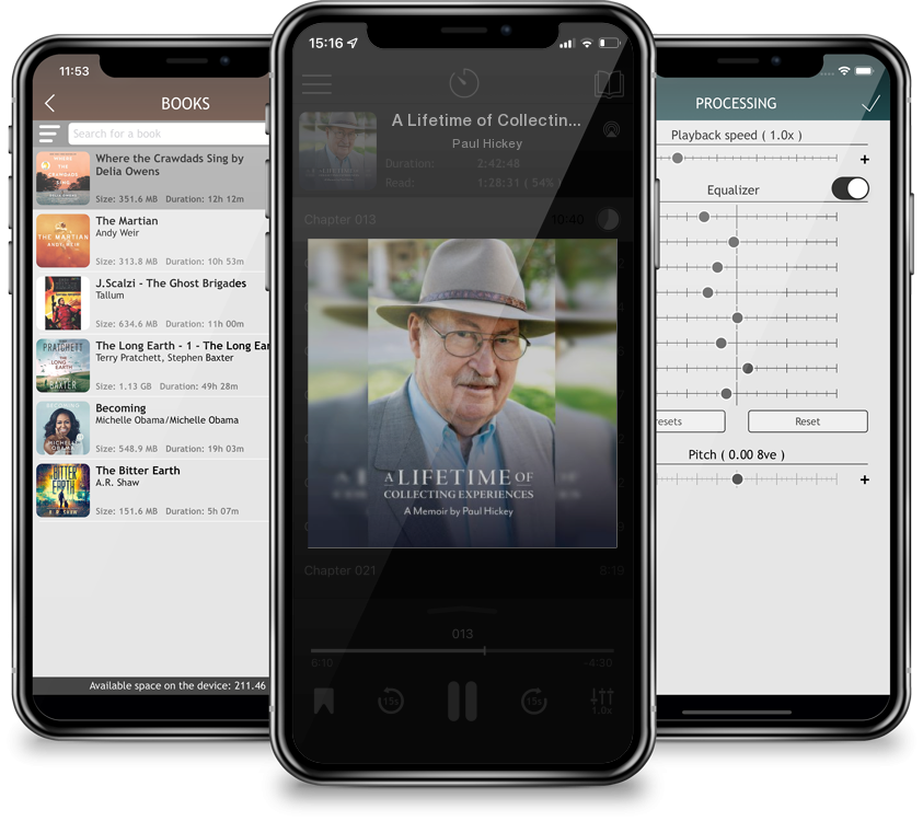 Audiobook A Lifetime of Collecting Experiences by Paul Hickey