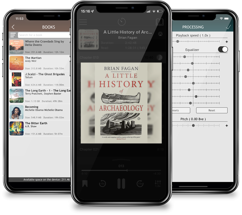 Listen A Little History of Archaeology (Little Histories) by Brian Fagan in MP3 Audiobook Player for free