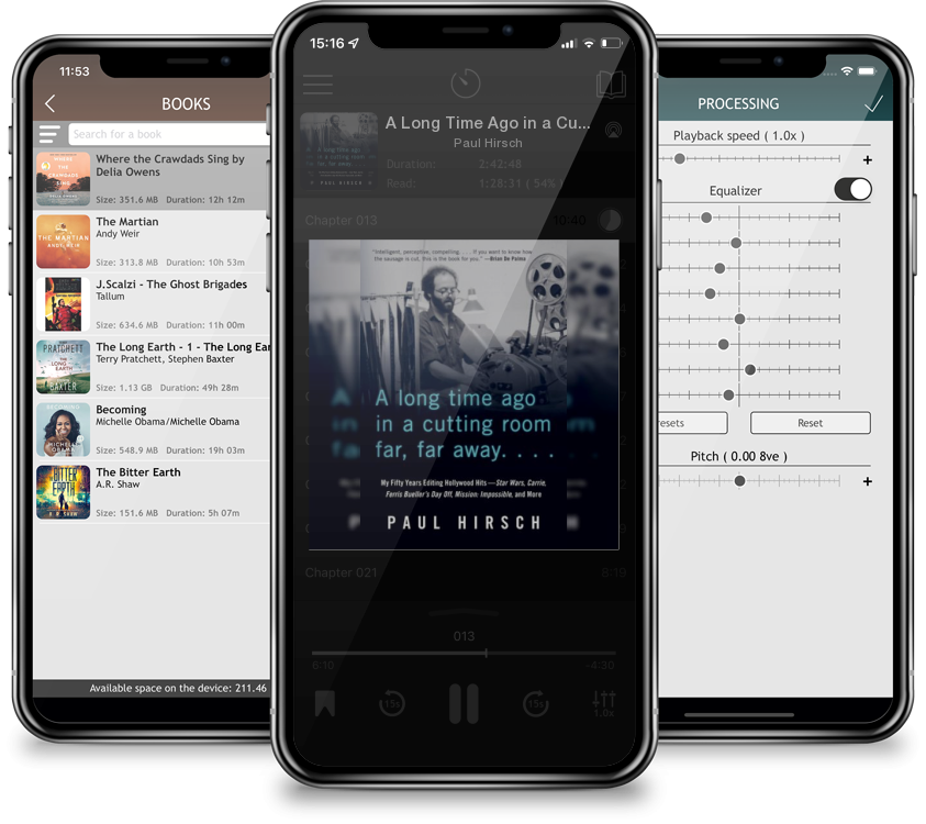 Audiobook A Long Time Ago in a Cutting Room Far, Far Away: My Fifty Years Editing Hollywood Hits—Star Wars, Carrie, Ferris Bueller\'s Day Off, Mission: Impossible, and More by Paul Hirsch