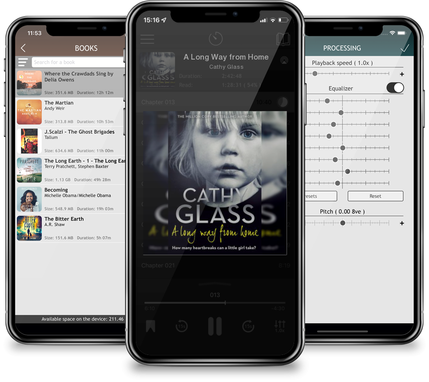 Audiobook A Long Way from Home by Cathy Glass