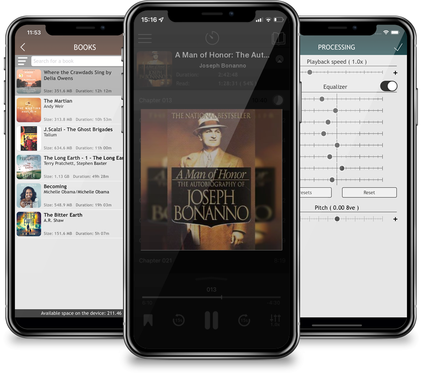 Audiobook A Man of Honor: The Autobiography of Joseph Bonanno (Mass Market) by Joseph Bonanno