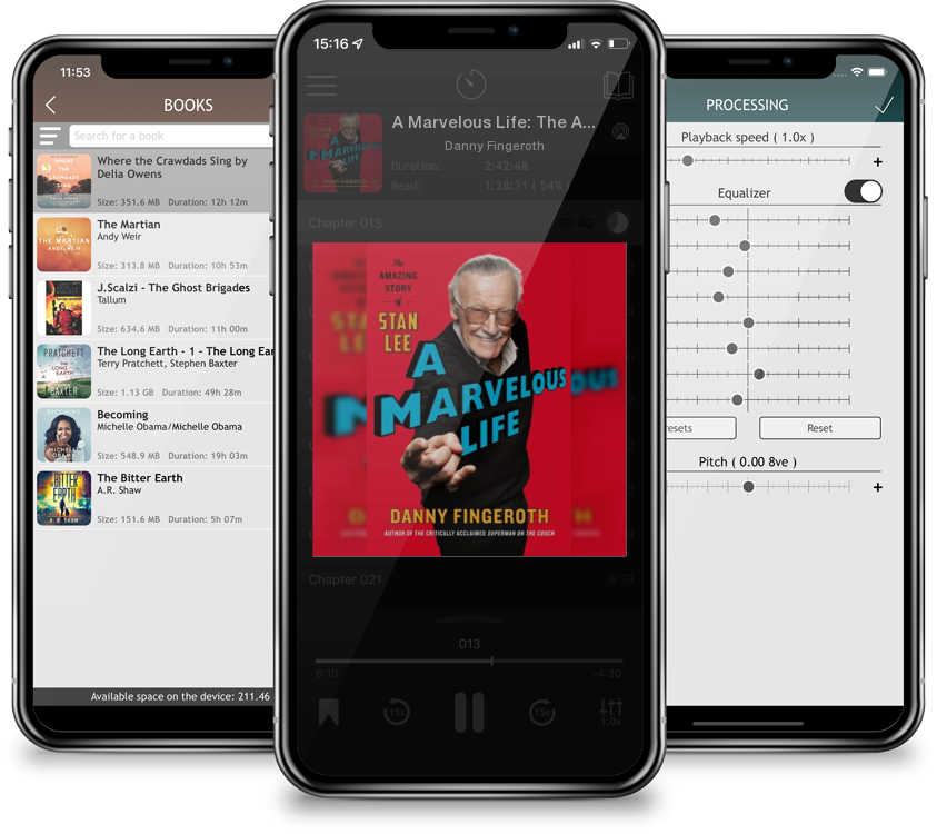 Audiobook A Marvelous Life: The Amazing Story of Stan Lee by Danny Fingeroth