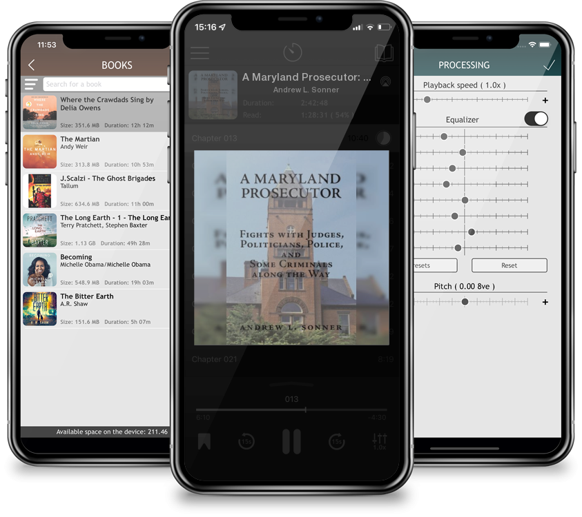 Audiobook A Maryland Prosecutor: Fights with Judges, Politicians, Police, and Some Criminals along the Way by Andrew L. Sonner