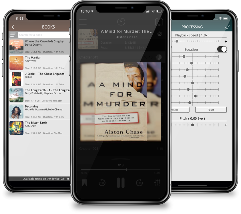 Audiobook A Mind for Murder: The Education of the Unabomber and the Origins of Modern Terrorism by Alston Chase