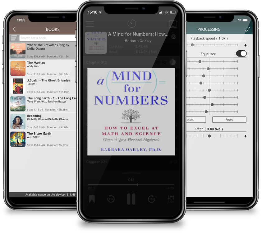 Audiobook A Mind for Numbers: How to Excel at Math and Science (Even If You Flunked Algebra) (Compact Disc) by Barbara Oakley