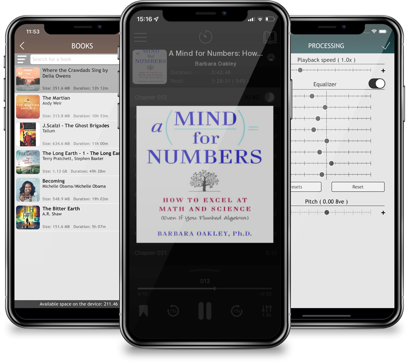 Listen A Mind for Numbers: How to Excel at Math and Science (Even If You Flunked Algebra) (Compact Disc) by Barbara Oakley in MP3 Audiobook Player for free