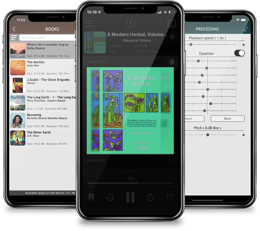Audiobook A Modern Herbal, Volume 2: The Medicinal, Culinary, Cosmetic and Economic Properties, Cultivation and Folk-Lore of Herbs, Grasses, Fungi Shrubs & by Margaret Grieve