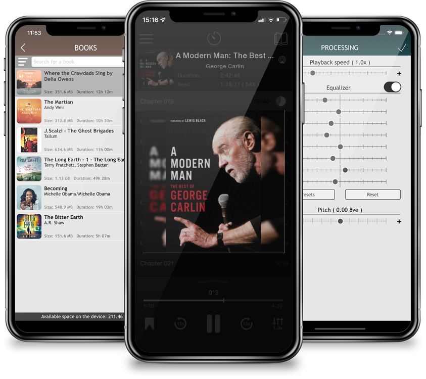 Audiobook A Modern Man: The Best of George Carlin by George Carlin