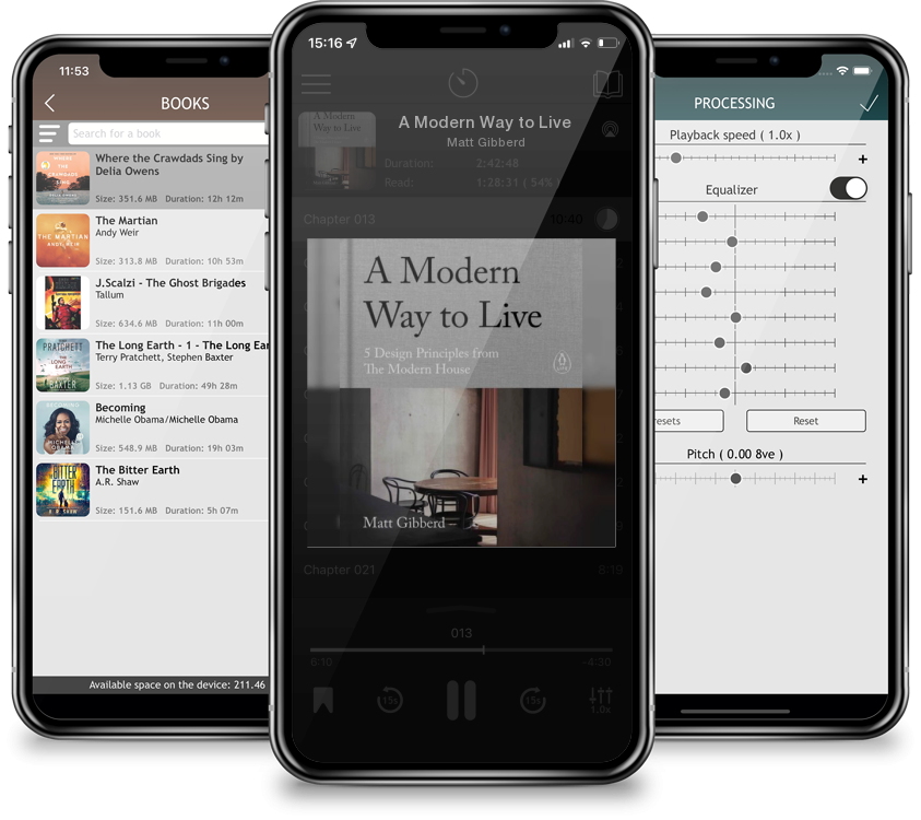 Audiobook A Modern Way to Live by Matt Gibberd