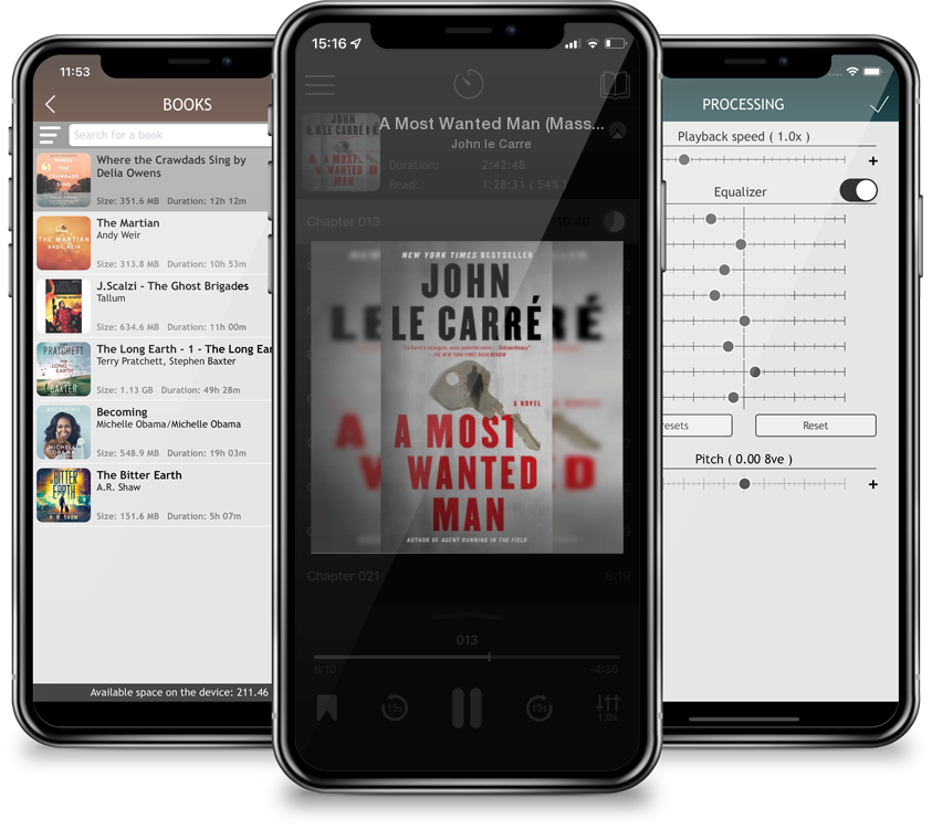 Audiobook A Most Wanted Man (Mass Market) by John le Carre