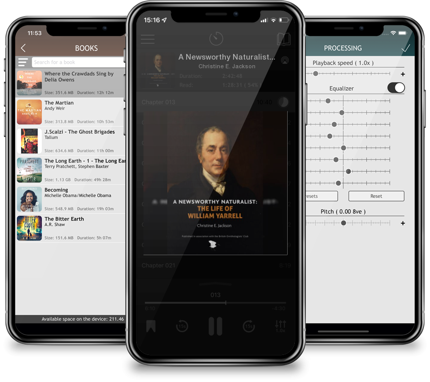 Audiobook A Newsworthy Naturalist: The Life of William Yarrell by Christine E. Jackson