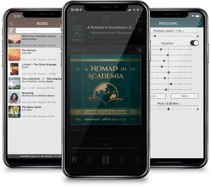 Listen A Nomad in Academia: A Reflective Account of an Academic's Experience Across the Continents by Mohammed Abdur Razzaque in MP3 Audiobook Player for free