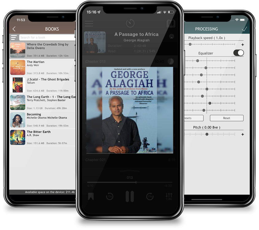 Listen A Passage to Africa by George Alagiah in MP3 Audiobook Player for free