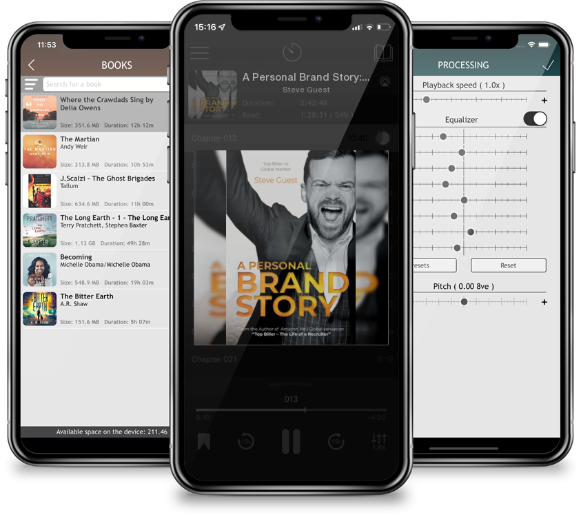 Audiobook A Personal Brand Story: Top Biller to Global Mentor by Steve Guest
