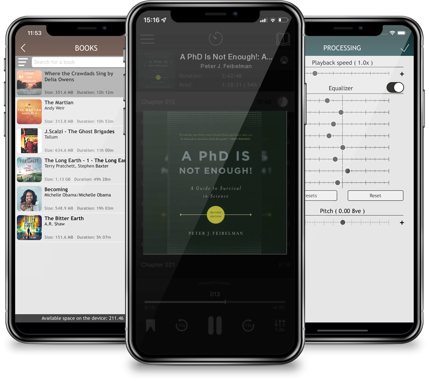 Audiobook A PhD Is Not Enough!: A Guide to Survival in Science by Peter J. Feibelman