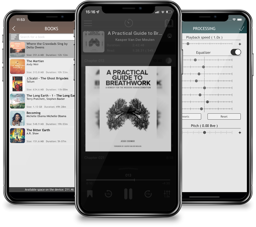 Audiobook A Practical Guide to Breathwork: A Remedy for the Modern Human Condition by Kasper Van Der Meulen