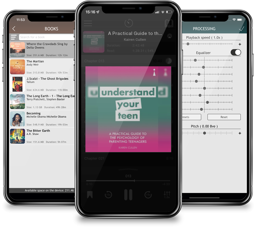 Audiobook A Practical Guide to the Psychology of Parenting Teenagers: Understand Your Teen by Kairen Cullen
