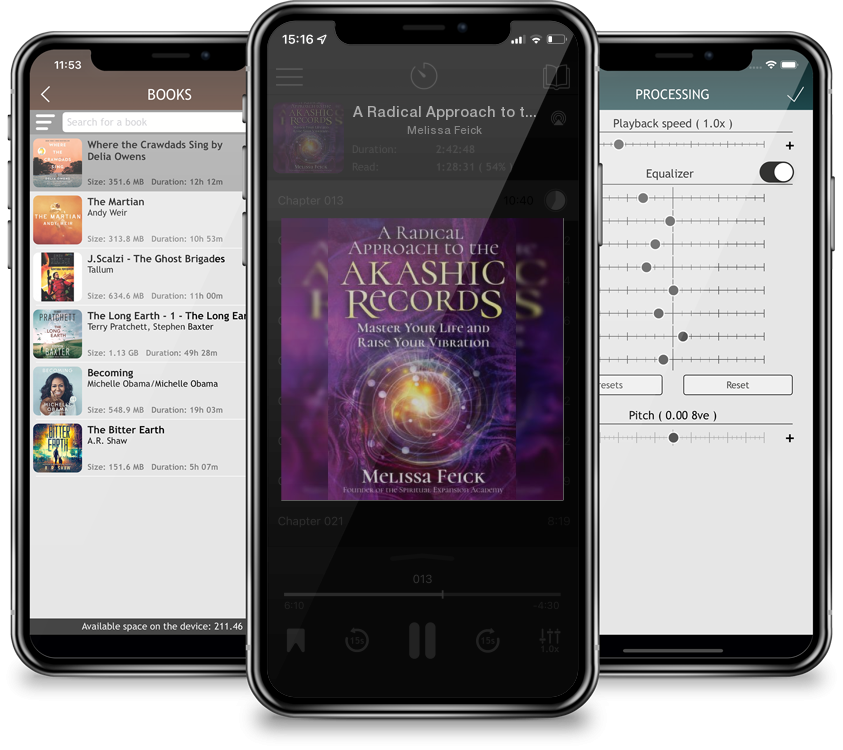 Listen A Radical Approach to the Akashic Records: Master Your Life and Raise Your Vibration by Melissa Feick in MP3 Audiobook Player for free