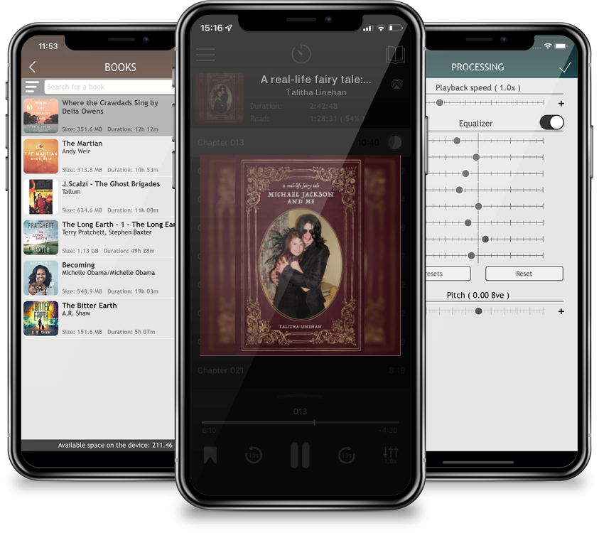 Audiobook A real-life fairy tale: Michael Jackson and me by Talitha Linehan