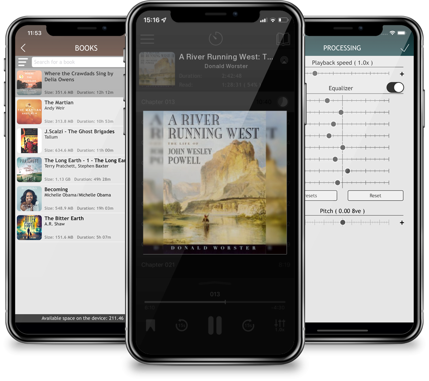 Audiobook A River Running West: The Life of John Wesley Powell by Donald Worster