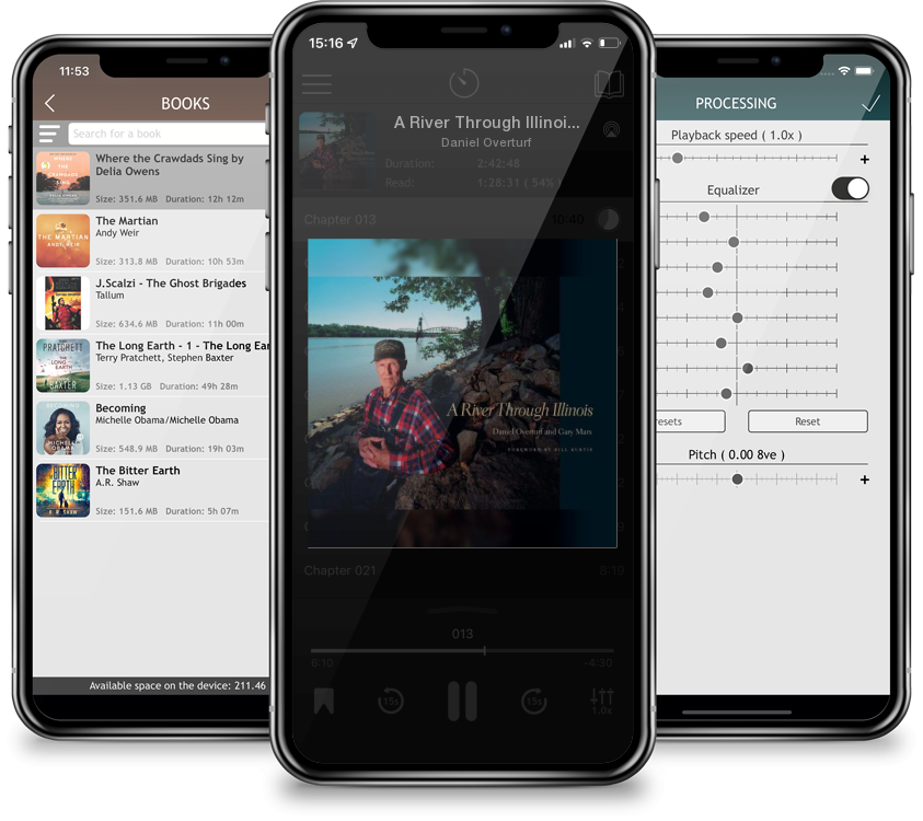 Audiobook A River Through Illinois by Daniel Overturf